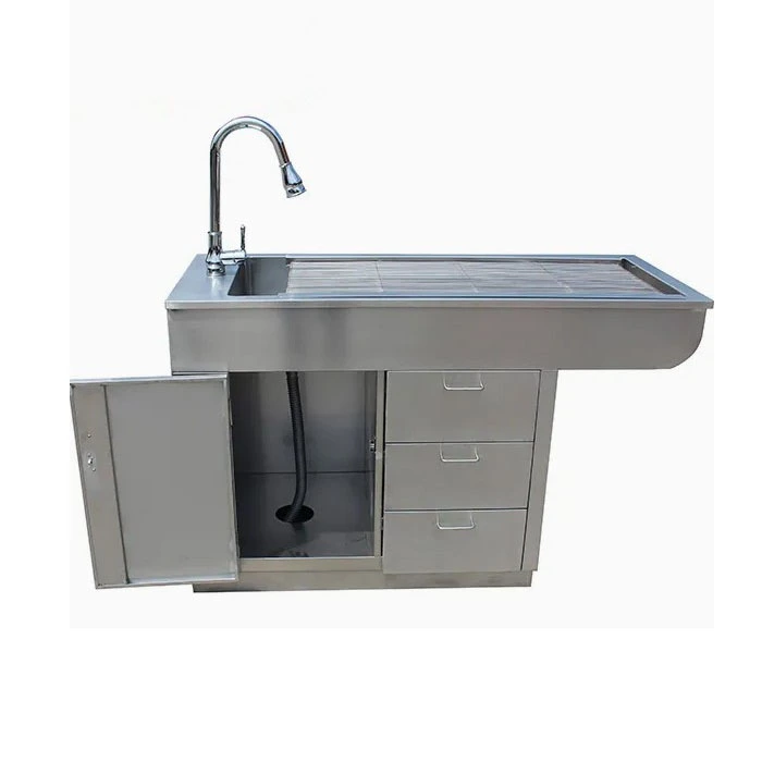 動物病院のペットグルーミングテーブル